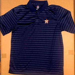 Houston Astros striped polo